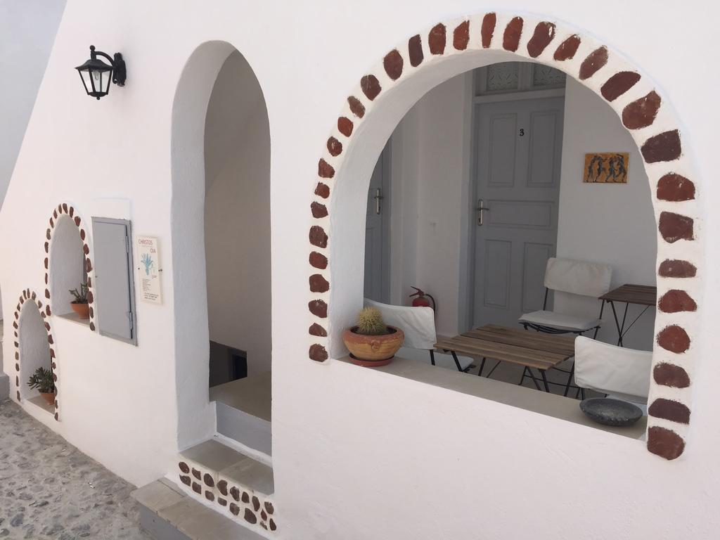 Christos Apartments Oia מראה חיצוני תמונה